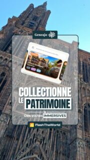 Découvre le patrimoine autrement ! Avec l'application @flashtheworld.app l'histoire tiens dans ta poche ! 🏛🔥📱

1️⃣ Flash le monument avec ton smartphone. 📸
2️⃣ Découvre son histoire ! 📜
3️⃣ Gagne des points et monte dans le classement mondial. 🔝🌏

✅️ Des parcours immersifs pour tout savoir sur le patrimoine local ! Et tu peux même créer ton équipe pour collectionner les monuments avec tes potes ! 🤝🙋🙋‍♀️🙋‍♂️🏛

➡️ Alors ? Prêt à découvrir les villes en profondeur ? 🏙🔝

#alsace #patrimoine #culture #histoire #application
