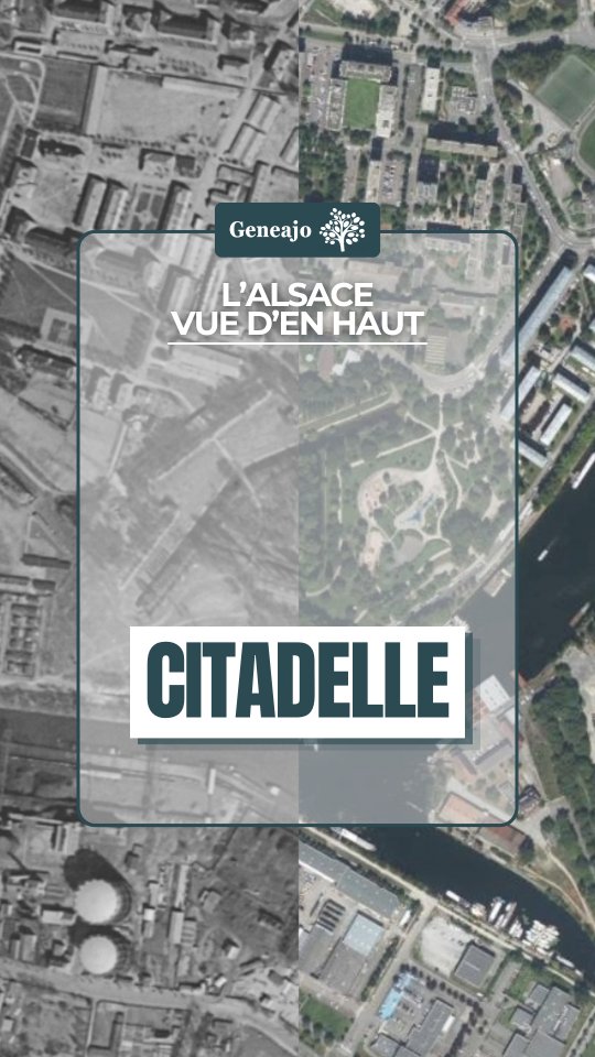 Prenons un peu de hauteur avec un avant/après qui permet de constater l'évolution du site au fil du temps ! ⌛️👀

➡️ On continue notre survol par la citadelle de Strasbourg, construite par l'ingénieur de Louis XIV, Vauban, en 1685 et détruite après 1871 ! 🔴⚪️

🎥 Montage réalisé grâce au site remonterletemps.ign.fr

#strasbourg #citadelle #alsace #avant #vauban