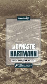 Ils ont profondément transformé la Vallée de Munster… Ce sont les Hartmann ! 🔴⚪️

➡️ De l’arrivée d’André en 1783, à l’héritage encore visible aujourd’hui, leur histoire est intimement liée à celle de la vallée, tu sauras tout dans cette vidéo ! 😊✨️

ℹ️ Et si tu veux découvrir les traces qu’ils ont laissées à Munster, l’Office de Tourisme de la Vallée de Munster propose une visite guidée consacrée à leur héritage. 🔝🤩👀

📸 Crédit photos : Archives municipales de la ville de Munster et @lamaisondebalmy
🎶 Cinematic Inspirational Epic Music, by SigmaMusicArt, Pixabay

#alsace #munster #famille #histoire #patrimoine
