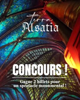 🚨 ALERTE CONCOURS !!! 🚨
Gagne deux billets pour le spectacle Terra Alsatia ! Un son et lumière immersif qui retrace l'histoire de Strasbourg de 1870 à 1945 ! 🎟🔴⚪️
Pour participer :
1️⃣ Être abonné à mon compte et à celui de @terraalsatia
2️⃣ Like cette publication
3️⃣ Tag la personne avec qui tu veux y aller !
Le gagnant sera tiré au sort le jeudi 5 mars 2026.🥳
Bonne chance ! ☘️🤞
ℹ️ Le spectacle Terra Alsatia à lieu du 28 février au 29 mars 2026 à l'église Saint-Paul à Strasbourg.
#alsace #strasbourg #spectacle #histoire #concours