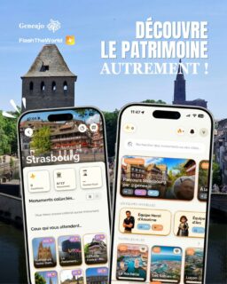 Découvre le patrimoine autrement ! Avec l'application @flashtheworld.app , l'histoire tiens dans ta poche ! 🏛🔥📱

1️⃣ Flash le monument avec ton smartphone. 📸
2️⃣ Découvre son histoire ! 📜
3️⃣ Gagne des points et monte dans le classement mondial. 🔝🌏

✅️ Des parcours immersifs pour tout savoir sur le patrimoine local ! Et tu peux même créer ton équipe pour collectionner les monuments avec tes potes ! 🤝🙋🙋‍♀️🙋‍♂️🏛

➡️ Alors ? Prêt à découvrir les villes en profondeur ? 🏙🔝

#patrimoine #histoire #decouverte #monument