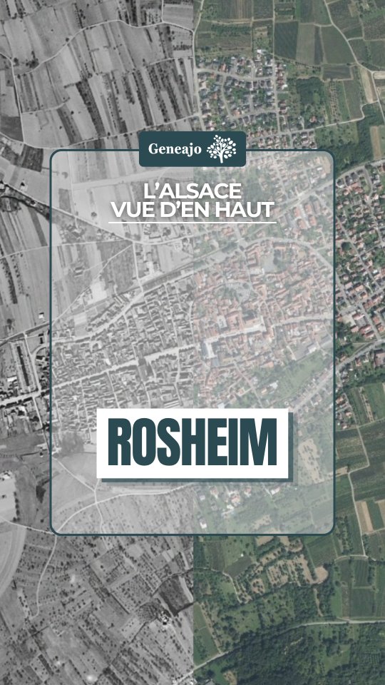 Prenons un peu de hauteur avec un avant/après qui permet de constater l'évolution du site au fil du temps ! ⌛️👀

➡️ On continue notre survol par la jolie ville de Rosheim ! 🔴⚪️

🎥 Montage réalisé grâce au site remonterletemps.ign.fr

#alsace #patrimoine #ville #rosheim #avant